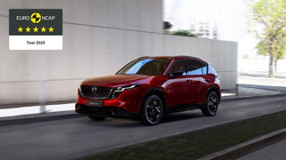LA NUOVA MAZDA CX-5 OTTIENE IL MASSIMO PUNTEGGIO NEI TEST EURO NCAP